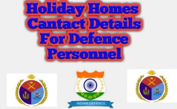 defence personnel holiday homes