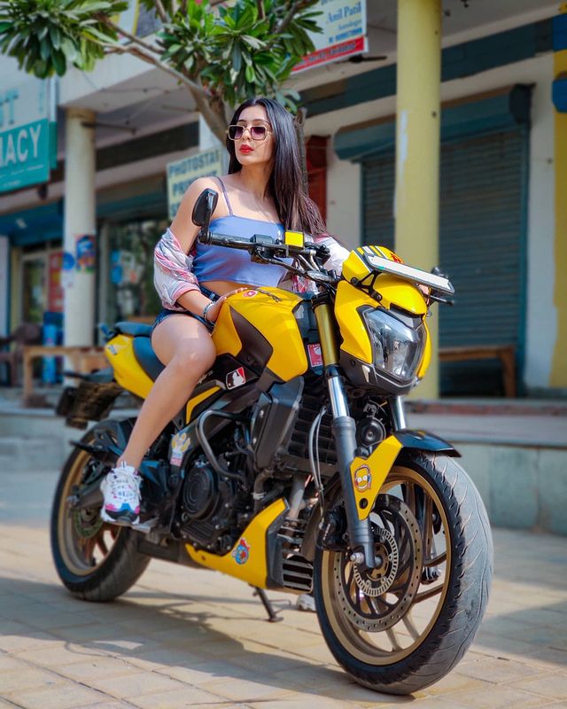 Mehak Sembhy bike
